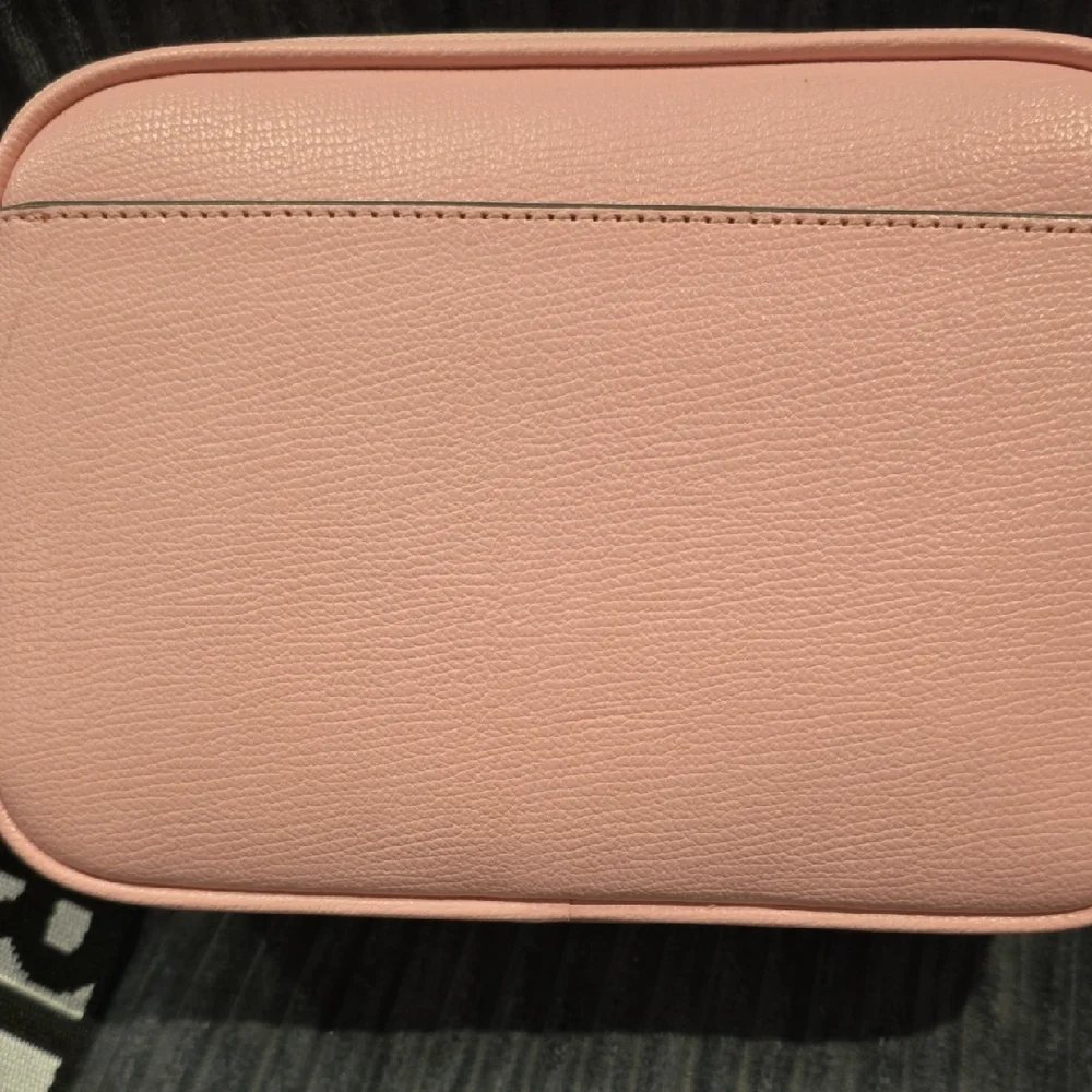 Karl Lagerfeld Pink Shoulder Bag with Silver Accents - Picture 2 of 10